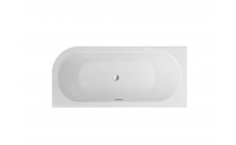 Акрилова ванна Besco Avita Slim + 160x75 L, асиметрична + сифон хром (WAV-160-NLP) Акрилова ванна Besco Avita Slim + 160x75 L, асиметрична + сифон хром (WAV-160-NLP)