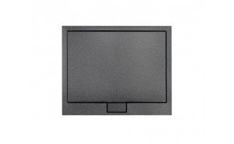 Душовий піддон акриловий, прямокутний Besco Axim Ultraslim 120x80 см (BAX-128-P)