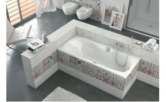Ванна акрилова Excellent Canyon ІІ 150x75 см (WAEX.CNN15WH+RCR)