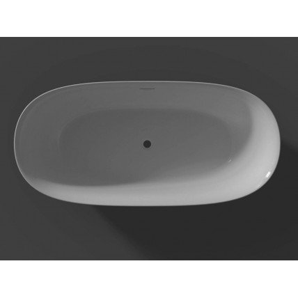 Окремостояча акрилова ванна Riho Alpha 170x80 з сифоном click / clack + ніжки (BD21)