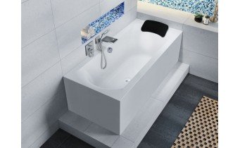 Акрилова ванна Riho Linares Plug & Play 190x90 L, пряма + ніжки (BD58005)