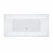 Акрилова ванна Riho Rethink Cubic Plug & Play 180x80 L, пряма з сифоном click / clack + ніжки (BD92005)