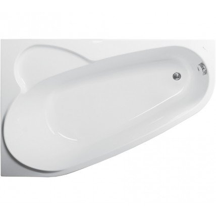 Ванна акрилова Vagnerplast Selena 160x105 см L, Лівостороння (VPBA163SEL3LX-01)