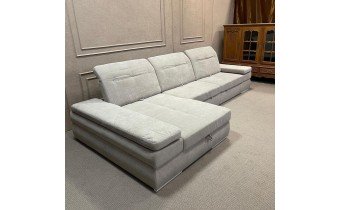 Кутовий розкладний диван ВІКОМеблі Ostin 3 / Остін 3, кут 7, світло-бежевий (Viko-Ostin3)