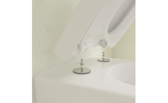 Підвісний унітаз овальний Villeroy&Boch Subway 2.0, безобідковий, 48x35,5 см White Alpin (5606R001)