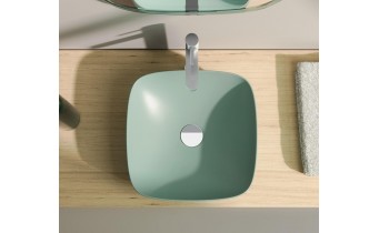 Умивальник на стільницю Catalano Colori Green Lux 40 зелений (140AGRLXVS)