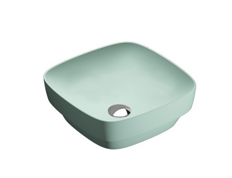 Умивальник на стільницю Catalano Colori Green Lux 40 зелений (140AGRLXVS)