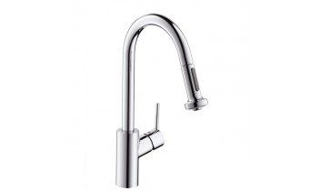 Змішувач для кухні Hansgrohe Talis S2 Variarc високий з витяжним душем (14877000)