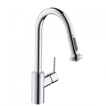 Змішувач для кухні Hansgrohe Talis S2 Variarc високий з витяжним душем (14877000)