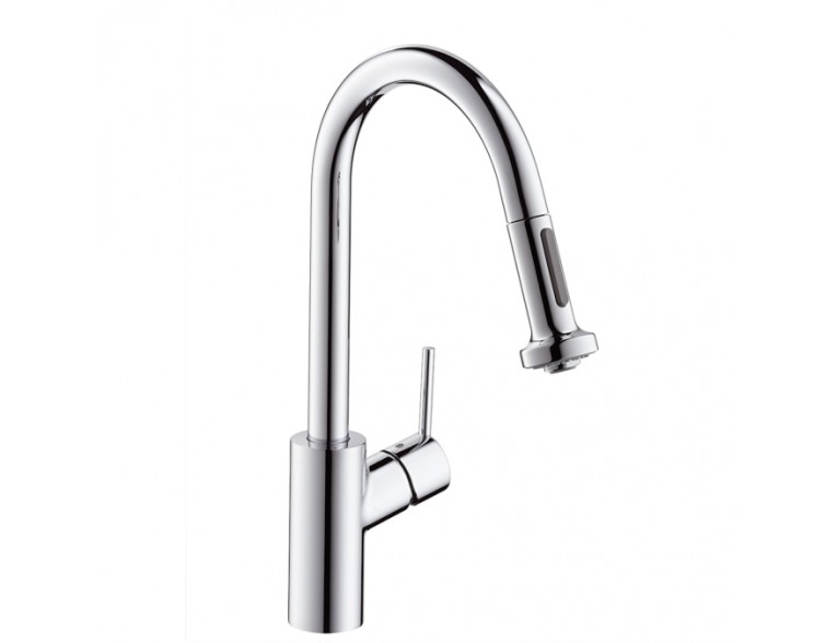 Змішувач для кухні Hansgrohe Talis S2 Variarc високий з витяжним душем (14877000)