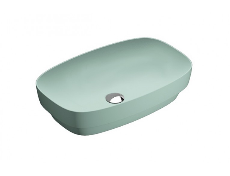 Умивальник на стільницю Catalano Colori Green Lux 60 зелений (160AGRLXVS)