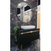 Кругле дзеркало з LED підсвіткою у ванну Elita Sharon Round 60 Gold, 60x60x3 см (168127) Кругле дзеркало з LED підсвіткою у ванну Elita Sharon Round 60 Gold, 60x60x3 см (168127)