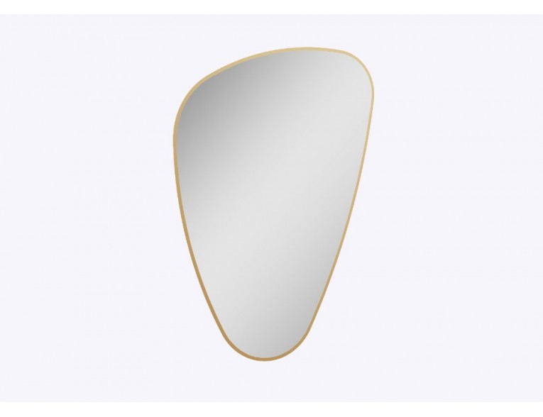 Дзеркало з LED підсвіткою у ванну Elita Sharon Tri 65/100 Gold, 68,5x95,5x2,4 см (168504)