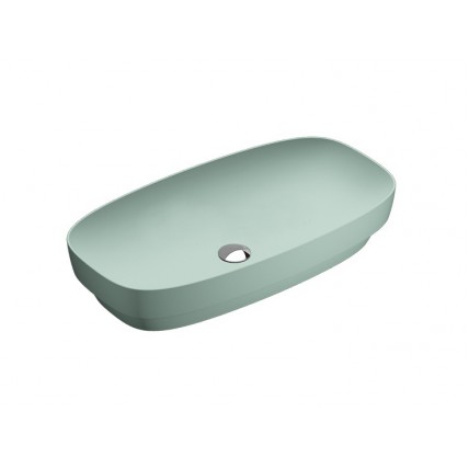 Умивальник на стільницю Catalano Colori Green Lux 75 зелений (175AGRLXVS)