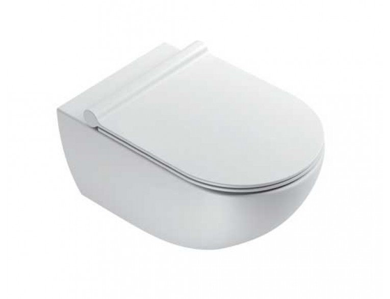 Підвісний унітаз Catalano Colori Sfera 54 NewFlush білий сатин (1VSF54RBM)