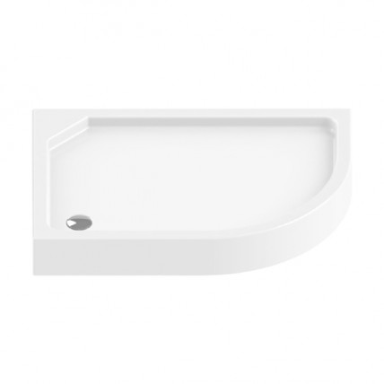 Душовий піддон NEW TRENDY NEW MAXIMA L 120x85x17 см (B-0340)