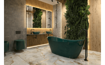 Окремостояча овальна ванна з штучного каменю Water Stone Stella / Стелла 185x82x74 см, Зелена глянцева, суцільнолита, клапан клік-клак колір ванни Окремостояча овальна ванна з штучного каменю Water Stone Stella / Стелла 185x82x74 см, Зелена глянцева, суцільнолита, клапан клік-клак колір ванни