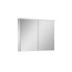 Підвісна тумба з дзеркалом у ванну (дзеркальна шафа) Elita Premium 80 2D З LED Панеллю, 80,6x64,8x13,6 см (904664)