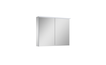 Підвісна тумба з дзеркалом у ванну (дзеркальна шафа) Elita Premium 80 2D З LED Панеллю, 80,6x64,8x13,6 см (904664) Підвісна тумба з дзеркалом у ванну (дзеркальна шафа) Elita Premium 80 2D З LED Панеллю, 80,6x64,8x13,6 см (904664)