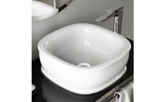 Умивальник на стільницю ArtСeram Azuley, glossy white (AZL0010100)