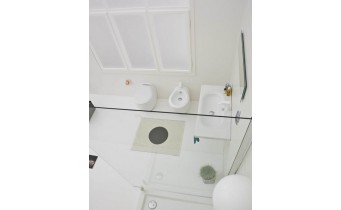 Підлоговий унітаз ArtCeram Blend, black white (BLV0020150)