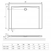 Піддон прямокутний EXCELLENT Forma 1200x900, низький (BRAC.FOR12WHN)