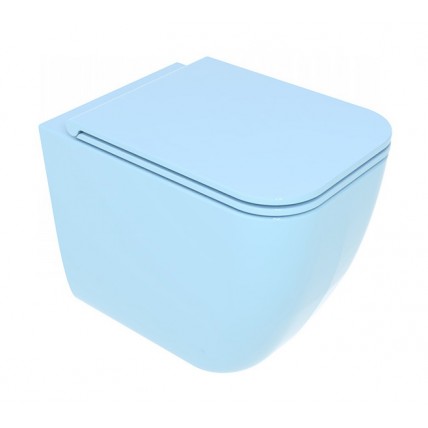 Унітаз підлоговий GSG BRIO 52,5 см Smart Clean glossy Sky (BRWC01022)