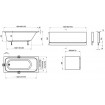 Ванна Ravak Chrome 160x70 (C731000000) Ванна Ravak Chrome 160x70 (C731000000)