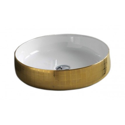 Умивальник на стільницю ArtCeram Cognac 48, gold mosaic (COL0020159)