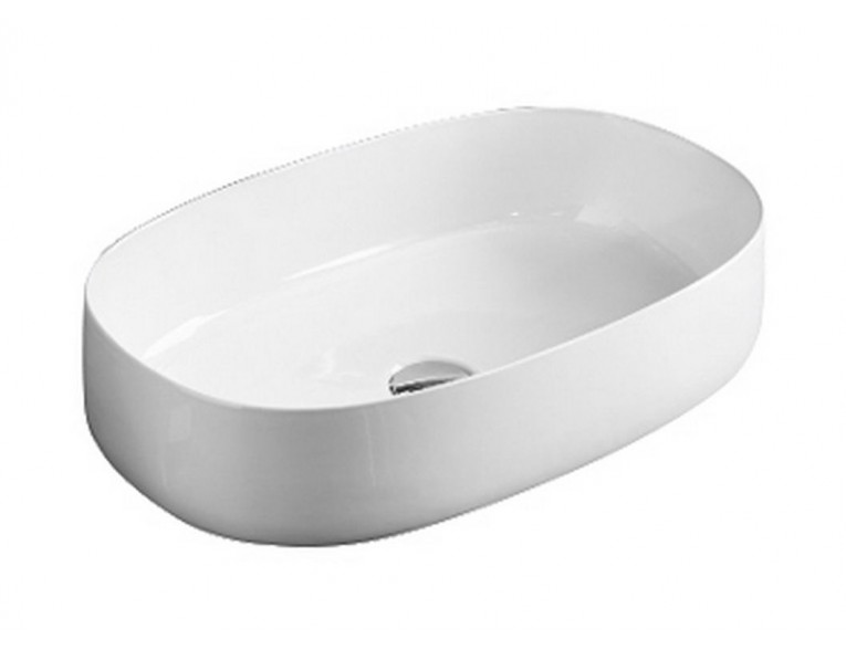 Умивальник на стільницю ArtCeram Cognac 55, white (COL0030100)