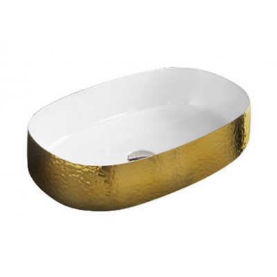 Умивальник на стільницю ArtCeram Cognac 55, gold orange (COL0030160) Умивальник на стільницю ArtCeram Cognac 55, gold orange (COL0030160)