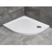 Душовий піддон асиметричний Radaway Delos E 90x80x4,5 см, Лівий, білий (SDE9080-01L)