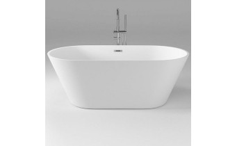 Окремостояча акрилова ванна Dusel DA 103 ASTI 170x80 см, з сифоном click/clack (DU103)