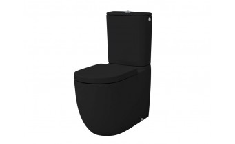 Унітаз моноблок ArtCeram File 2.0, glossy black (FLV0030300 )