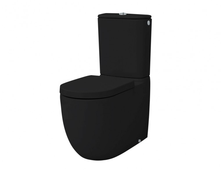 Унітаз моноблок ArtCeram File 2.0, glossy black (FLV0030300 )
