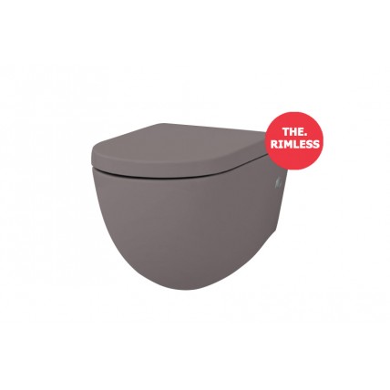 Підвісний унітаз ArtCeram File 2.0 THE.RIMLESS, grey olive (FLV0041500)