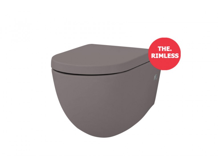 Підвісний унітаз ArtCeram File 2.0 THE.RIMLESS, grey olive (FLV0041500)