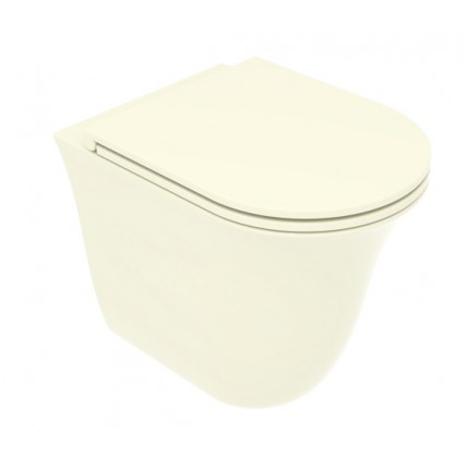 Унітаз підлоговий GSG Flut 52,5 см Smart Clean glossy Pergamon (FLWC01013)