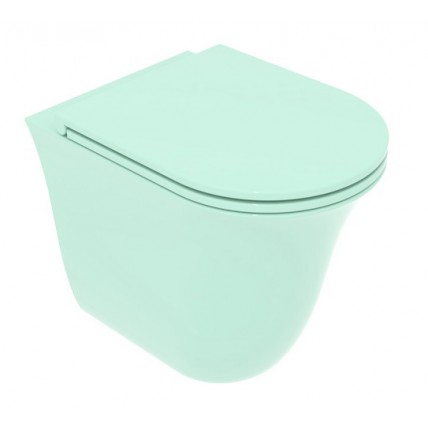 Унітаз підлоговий GSG Flut 52,5 см Smart Clean glossy Water (FLWC01024)