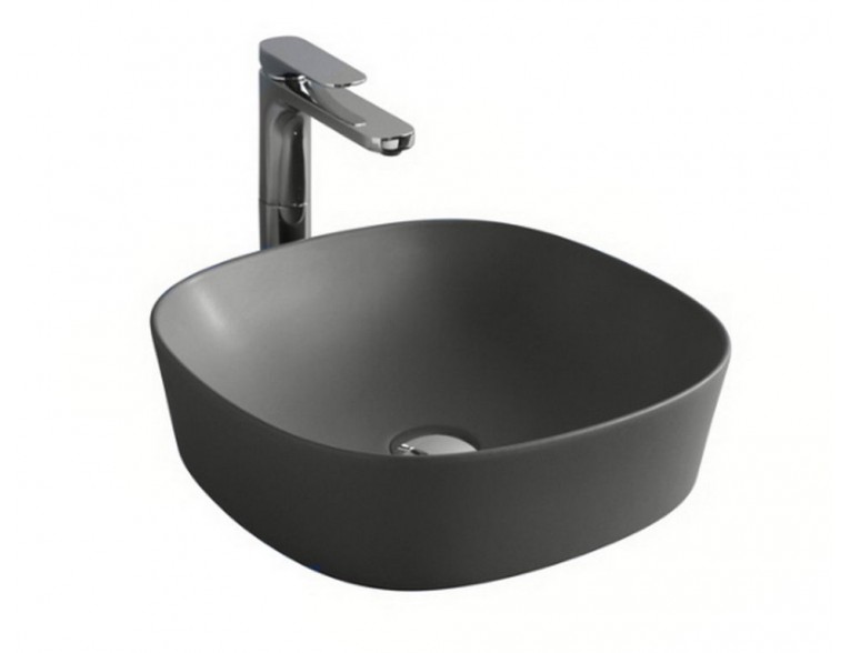 Умивальник на стільницю ArtCeram Ghost 42, grey olive (GHL0011600)