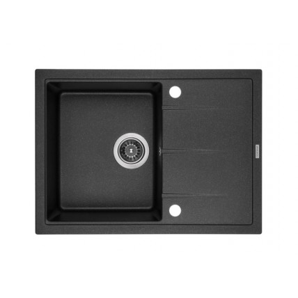 Кухонна мийка Granado Blanos 680x500 мм, black shine (2501) Кухонна мийка Granado Blanos 680x500 мм, black shine (2501)