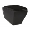 Підвісний унітаз ArtCeram Jazz, glossy black (JZV0010300)