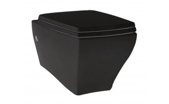 Підвісний унітаз ArtCeram Jazz, glossy black (JZV0010300)