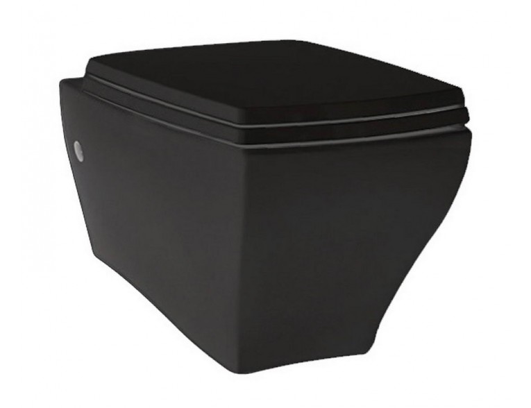 Підвісний унітаз ArtCeram Jazz, glossy black (JZV0010300)