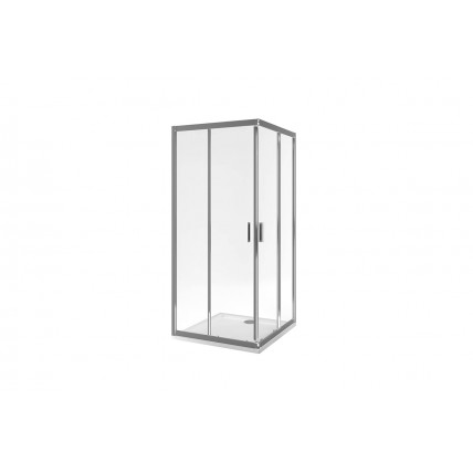 Душова кабіна EXCELLENT Seria 201 квадратна 80x80 розсувна (KAAC.1802.800)