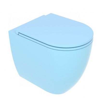 Унітаз підлоговий GSG LIKE 52,5 см Smart Clean matt Sky (LKWC01023)