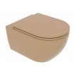Підвісний унітаз GSG LIKE 52,5 см Smart Clean matt Chestnut (LKWCSO017)