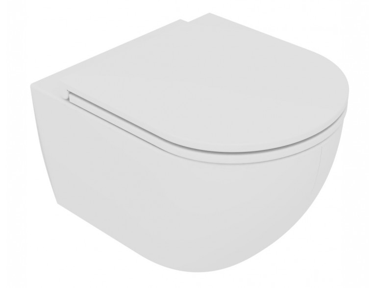 Підвісний унітаз GSG LIKE XXS 48,5 см Smart Clean white glossy (LKWCSOXXS000)