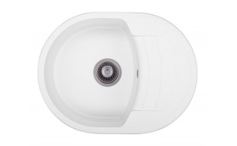Кухонна мийка Granado Malaga 610x465 мм, white (0205) Кухонна мийка Granado Malaga 610x465 мм, white (0205)