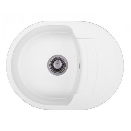 Кухонна мийка Granado Malaga 610x465 мм, white (0205)